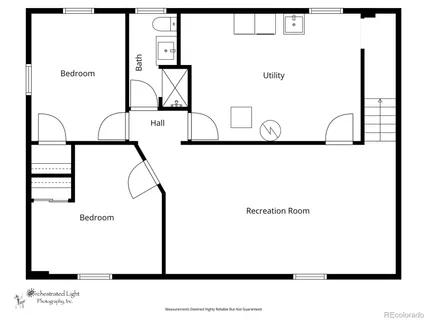 a picture of a floor plan
