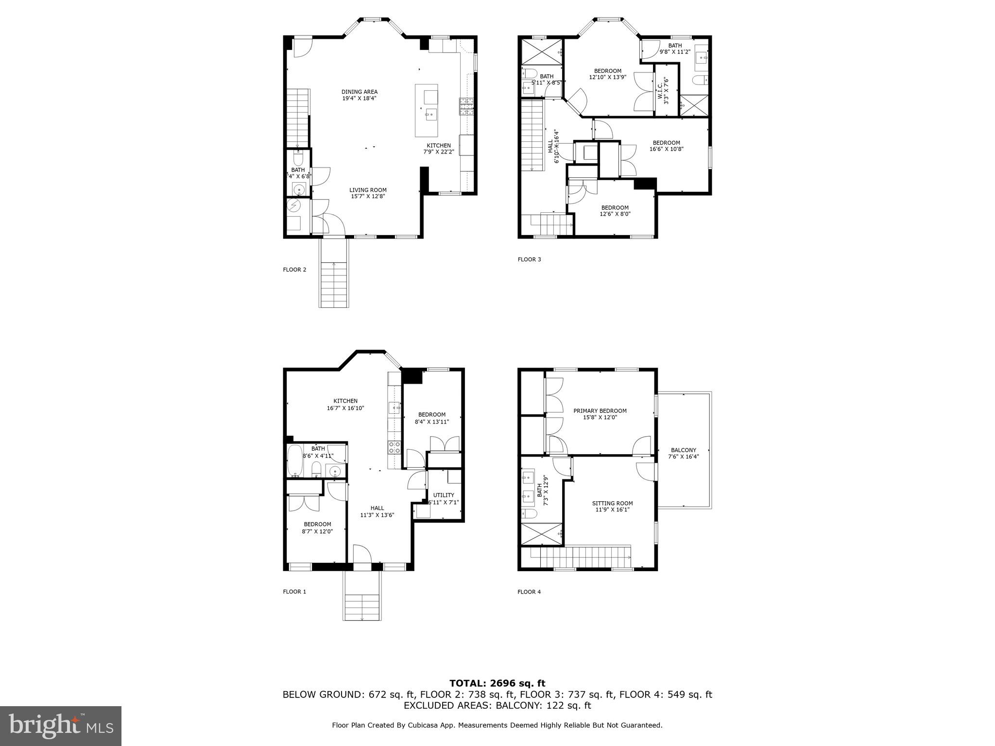 660 Columbia Road Northwest Washington, DC 20001 - Photo 43 of 44 a picture of floor plan