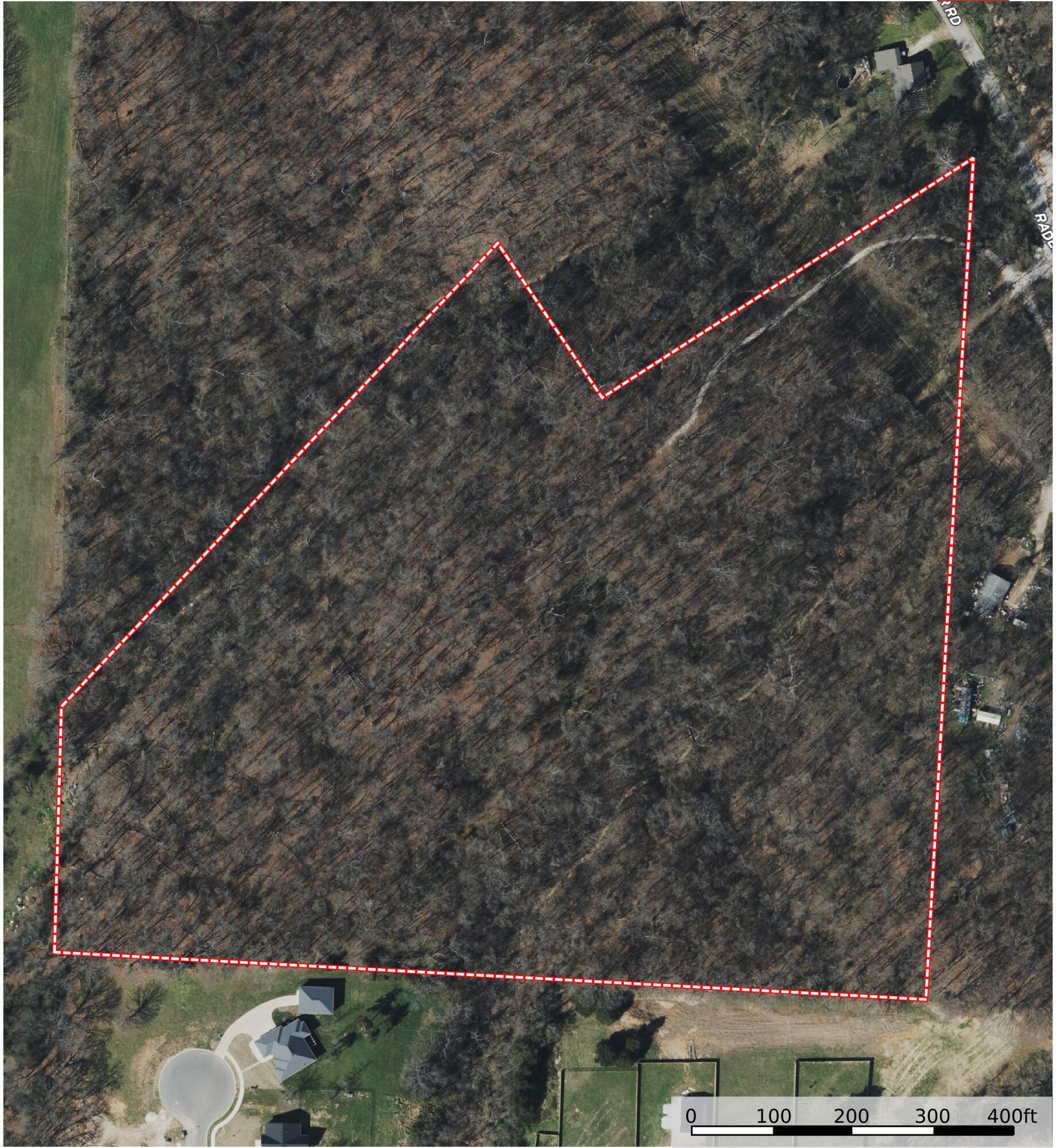 0 Rader Road Rogers, AR 72756 - Photo 14 of 15 Rader Road plat map 18acs
