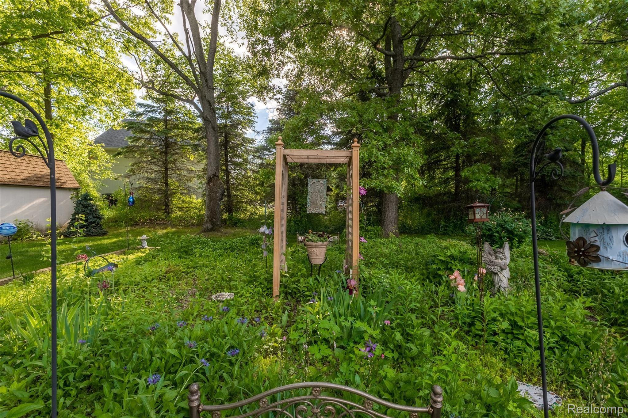 905 Gulley Road Howell, MI 48843 - Photo 46 of 52 Additional view of perennial garden