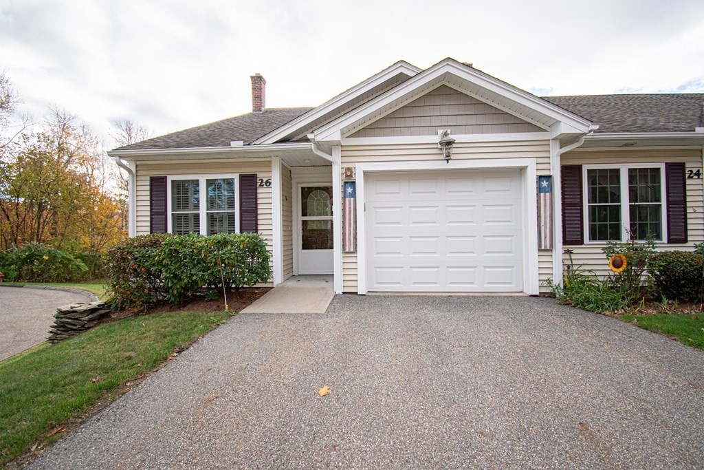 26 Mark Circle, Unit 26 Rutland, MA 01543 - Photo 1 of 26 front view of a house with a yard