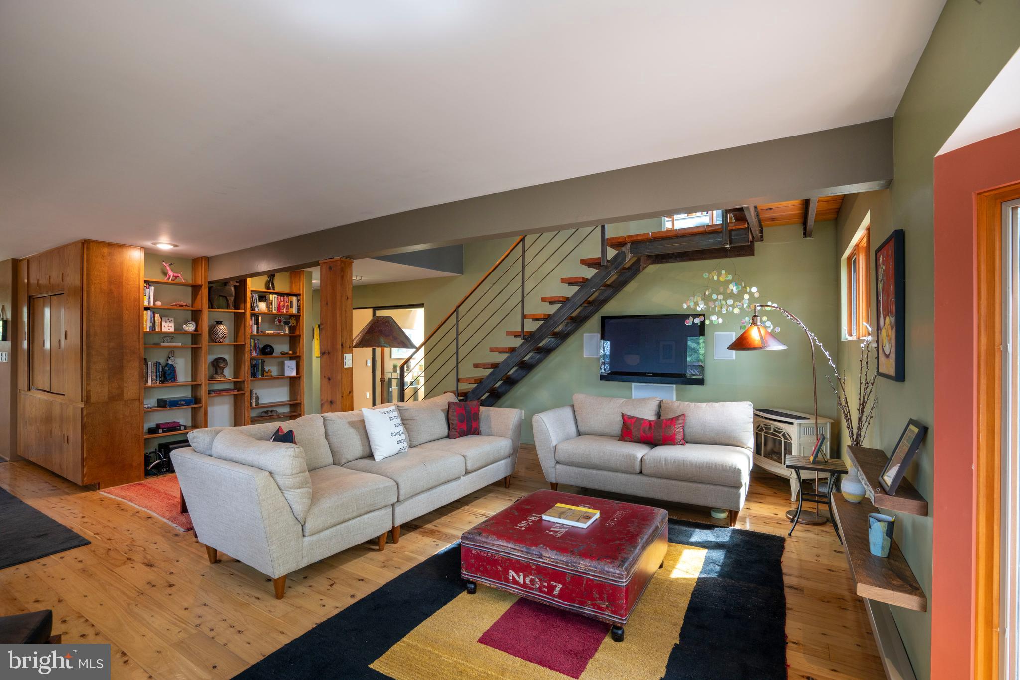 854 Thomas Street State College, PA 16803 - Photo 23 of 82 a living room with furniture and a couch