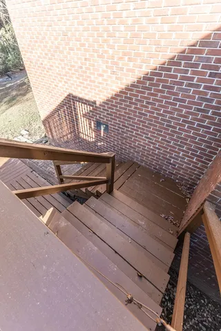 a view of a roof deck