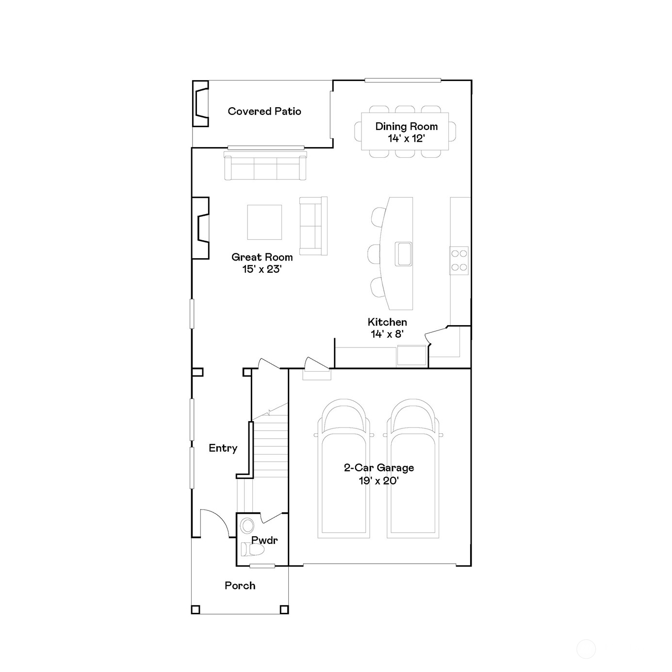 21011 42nd Avenue Southeast, Unit 113 Bothell, WA 98021 - Photo 2 of 3 a picture of a floor plan