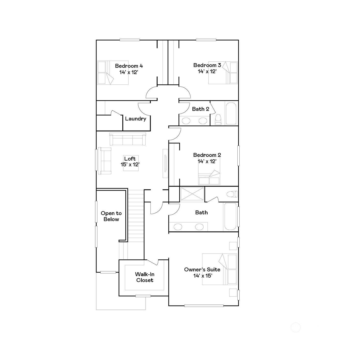 21011 42nd Avenue Southeast, Unit 113 Bothell, WA 98021 - Photo 3 of 3 a picture of a bench in front of a wall