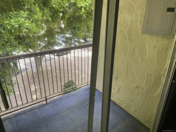 a view of balcony