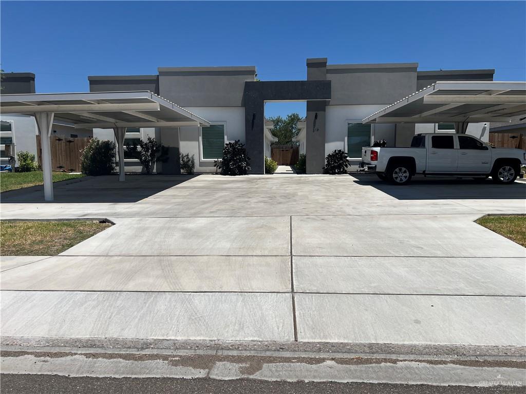 a view of street with parked cars