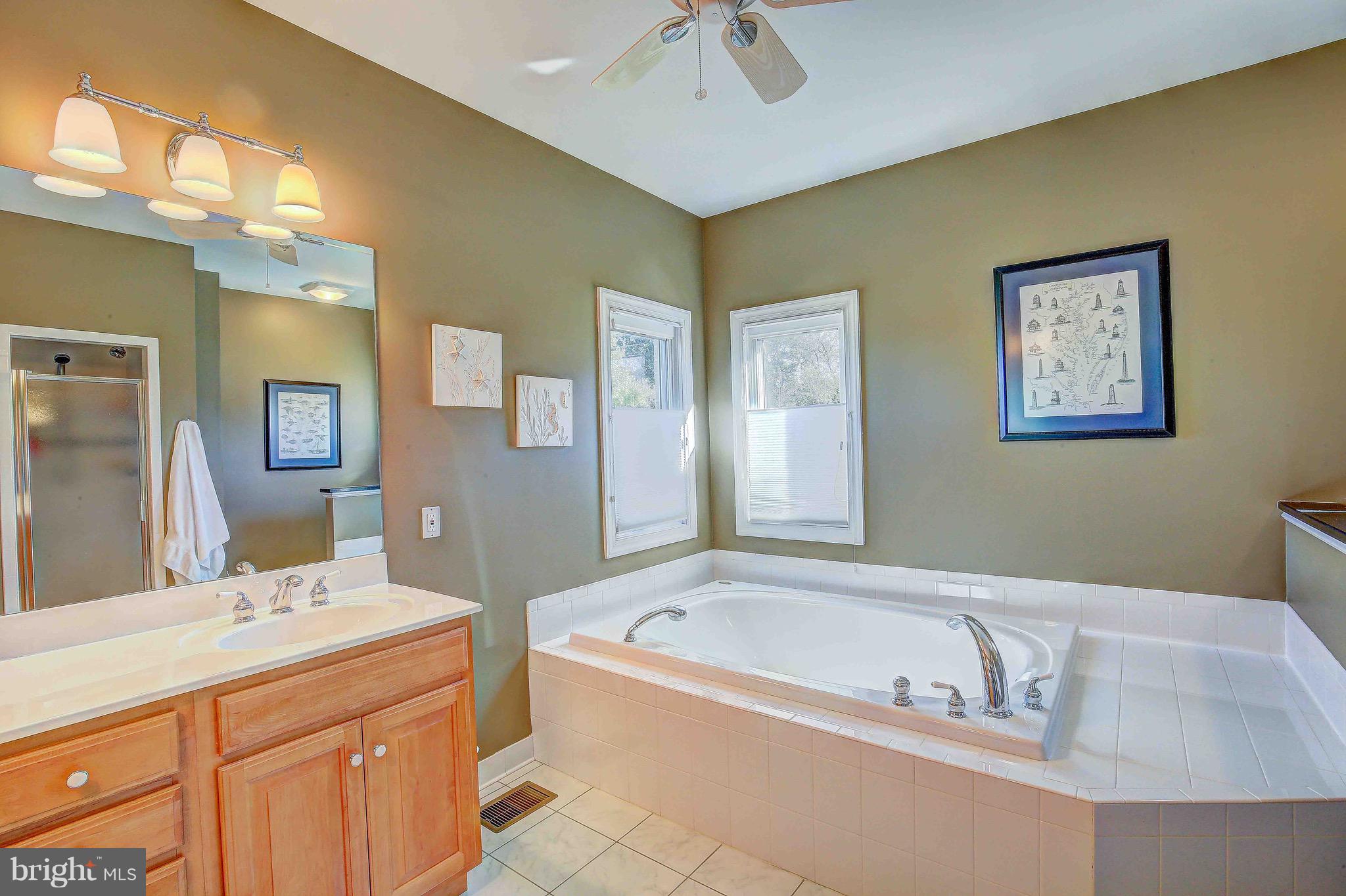 2025 Potts Point Road Huntingtown, MD 20639 - Photo 34 of 53 Master bathroom