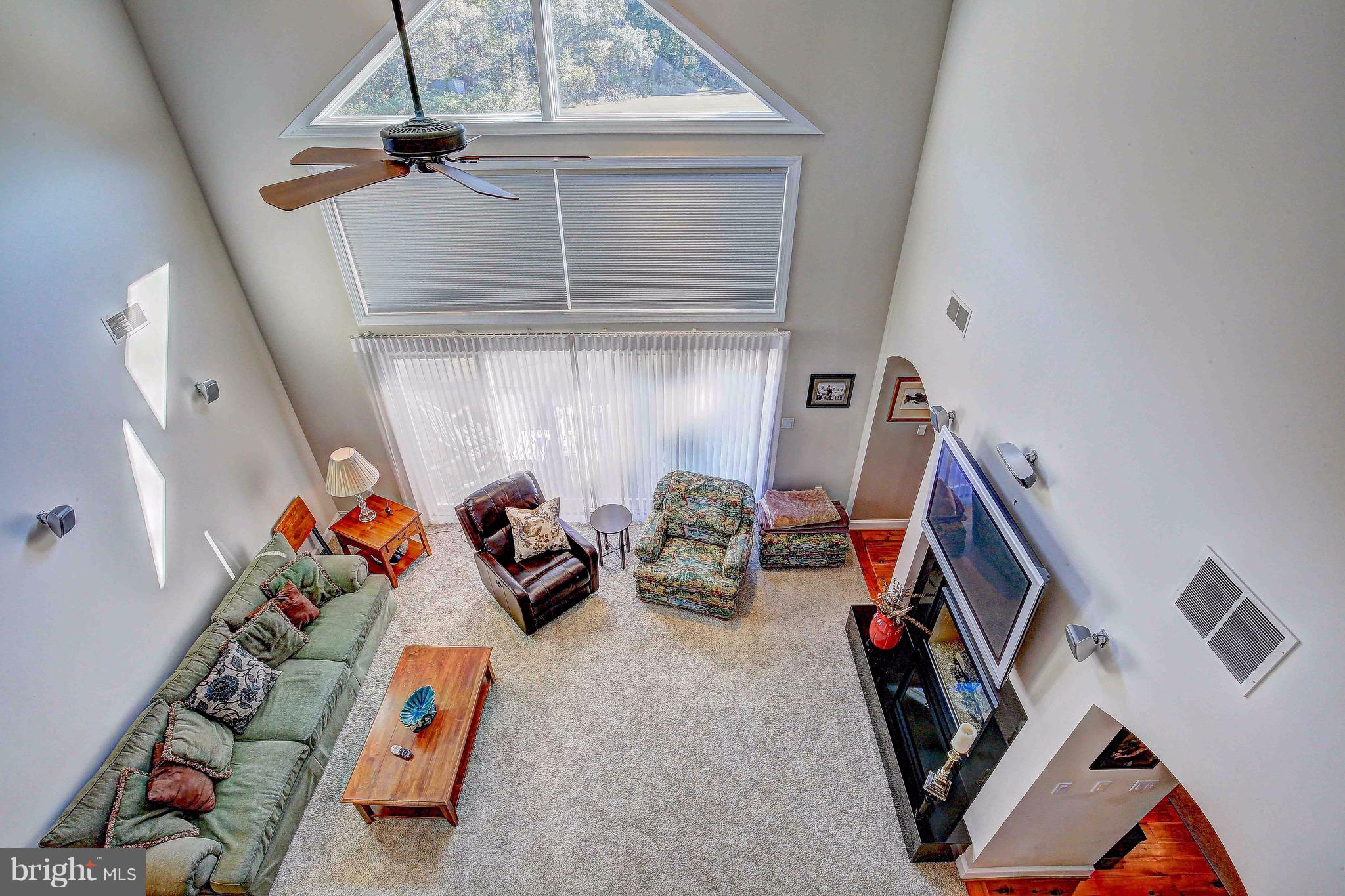 2025 Potts Point Road Huntingtown, MD 20639 - Photo 36 of 53 View from hallway above family room