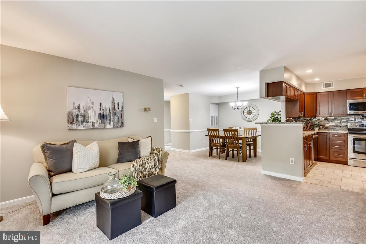 2220 Springwood Drive, Unit 102B Reston, VA 20191 - Photo 13 of 24 Living Room