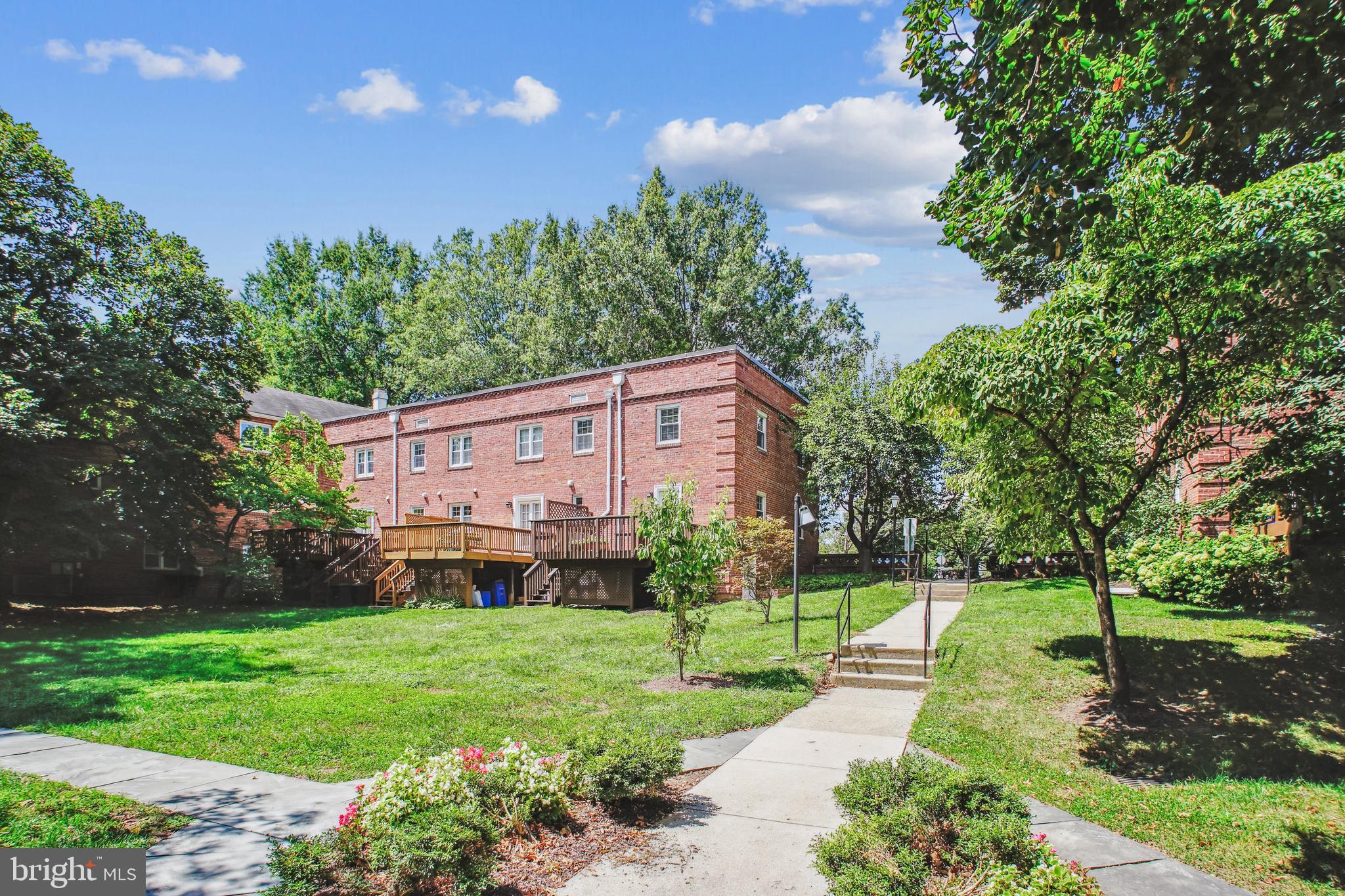 6719 Fairfax Road, Unit 67 Chevy Chase, MD 20815 - Photo 24 of 24 a view of a back yard