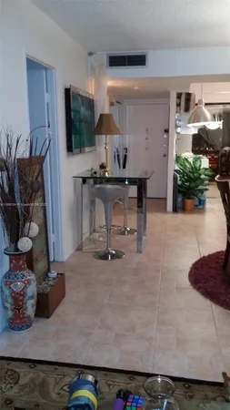 a kitchen with lots of counter top space