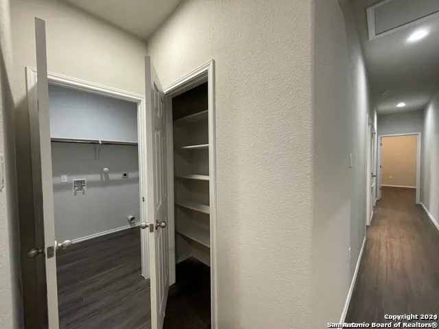 a view of walk in closet