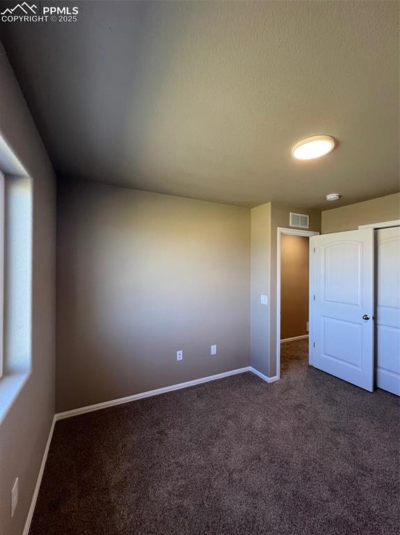 1874 Sandtoft Heights Colorado Springs, CO 80951 - Photo 12 of 31 an empty room with closet and window