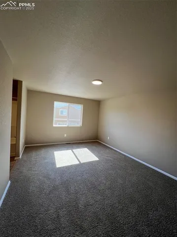 a view of empty room