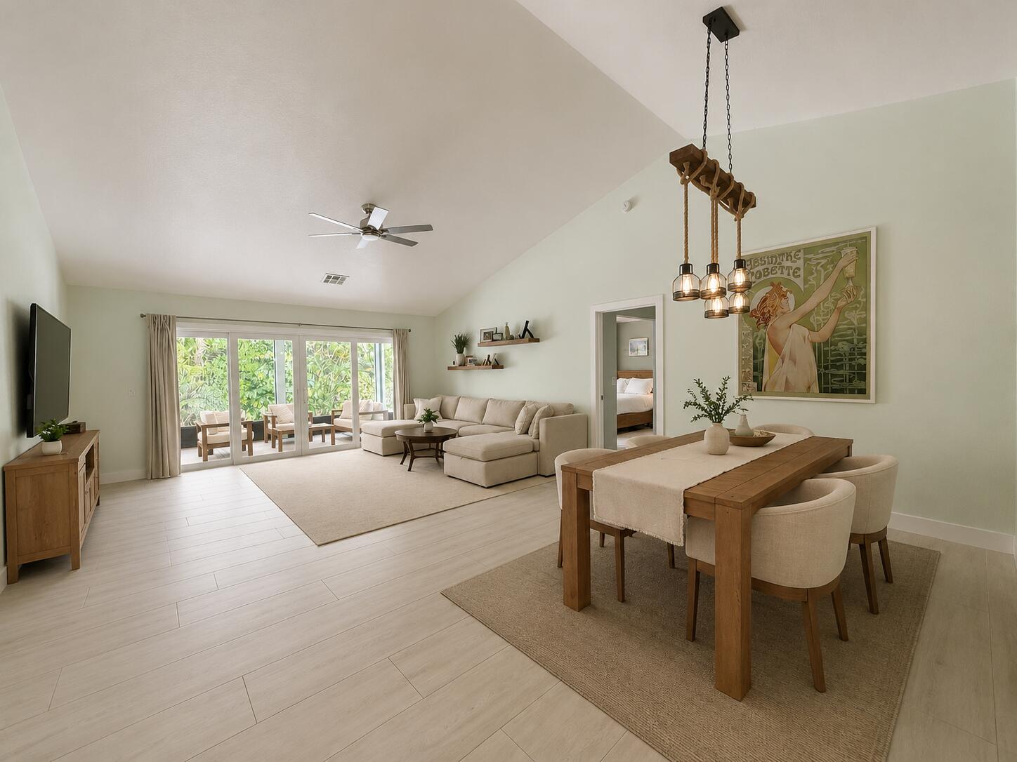 6395 Garrett Street Jupiter, FL 33458 - Photo 2 of 8 lIVING AND DINIGN AREA