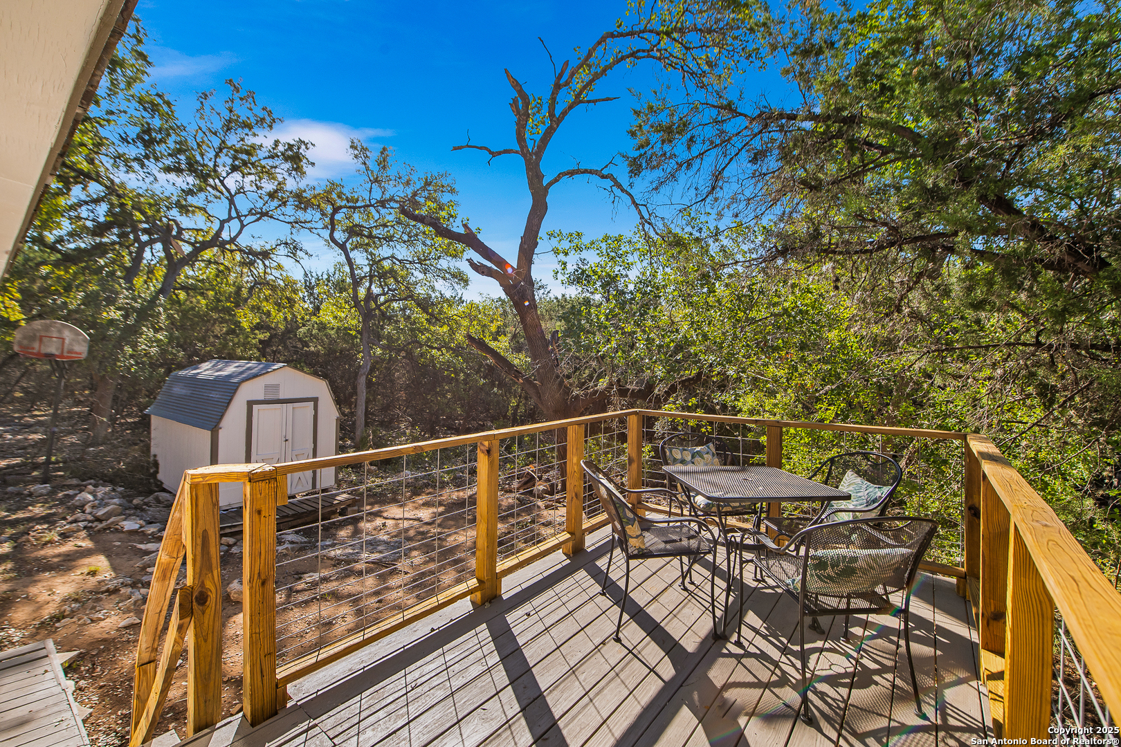 1230 Echo Meadow Lane Spring Branch, TX 78070 - Photo 19 of 31 a view of a balcony with an outdoor space