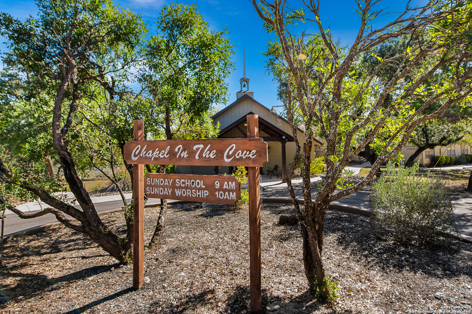 1230 Echo Meadow Lane Spring Branch, TX 78070 - Photo 29 of 31 a view of a house with backyard and sitting area