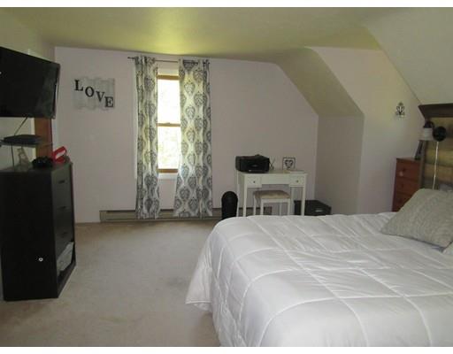 113 Draper Road East Brookfield, MA 01515 - Photo 18 of 33 a bedroom with a bed and a flat tv screen on the dresser