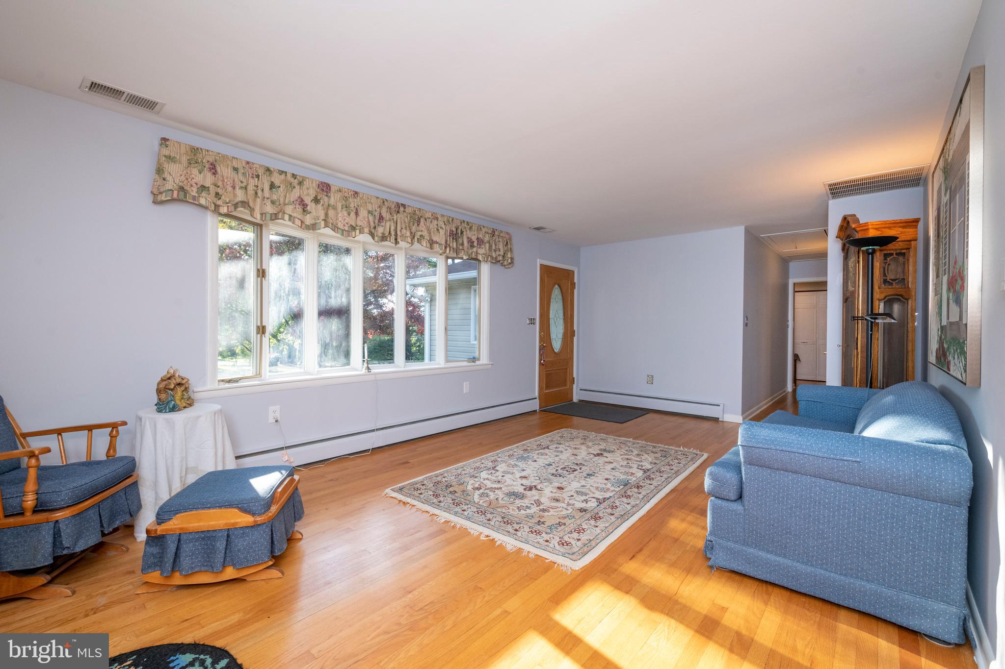 5000 Sweet Air Road Baldwin, MD 21013 - Photo 6 of 49 Living Room with hardwood floors & bay window