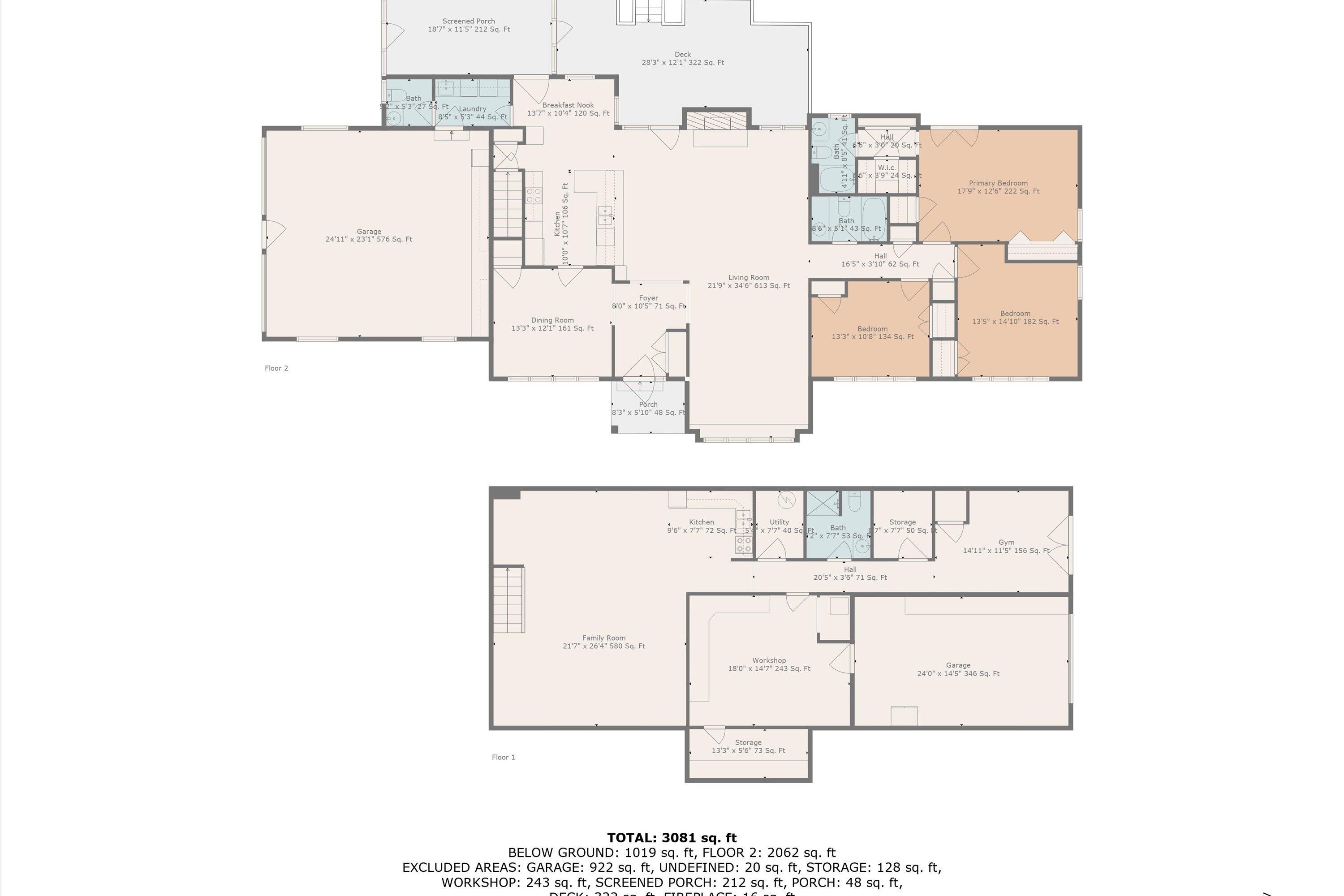 733 Tyler Road Salem, VA 24153 - Photo 60 of 60 59-Floor Plan