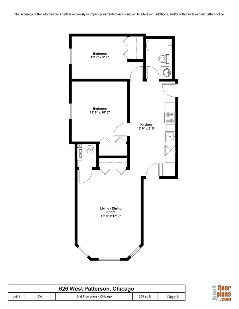 626 West Patterson Avenue, Unit 3W Chicago, IL 60613 - Photo 2 of 11 unknown