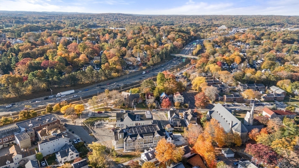 283 Melrose Street Newton, MA 02466 - Photo 17 of 18 an aerial view of multiple house