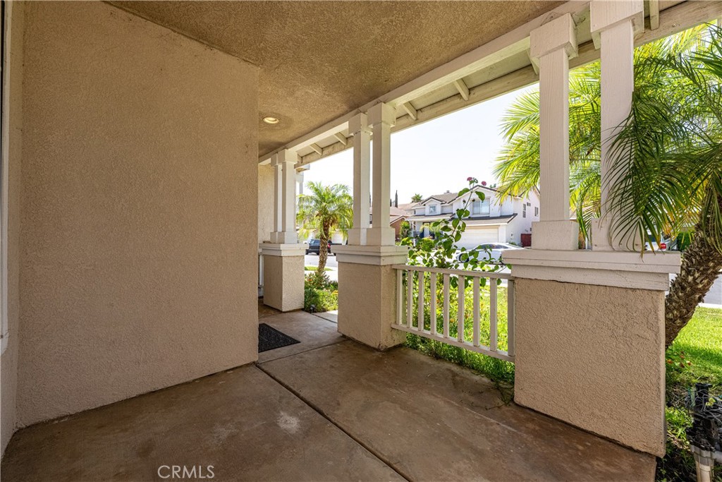 651 Viewpointe Lane Corona, CA 92881 - Photo 27 of 28 a view of a porch with chairs