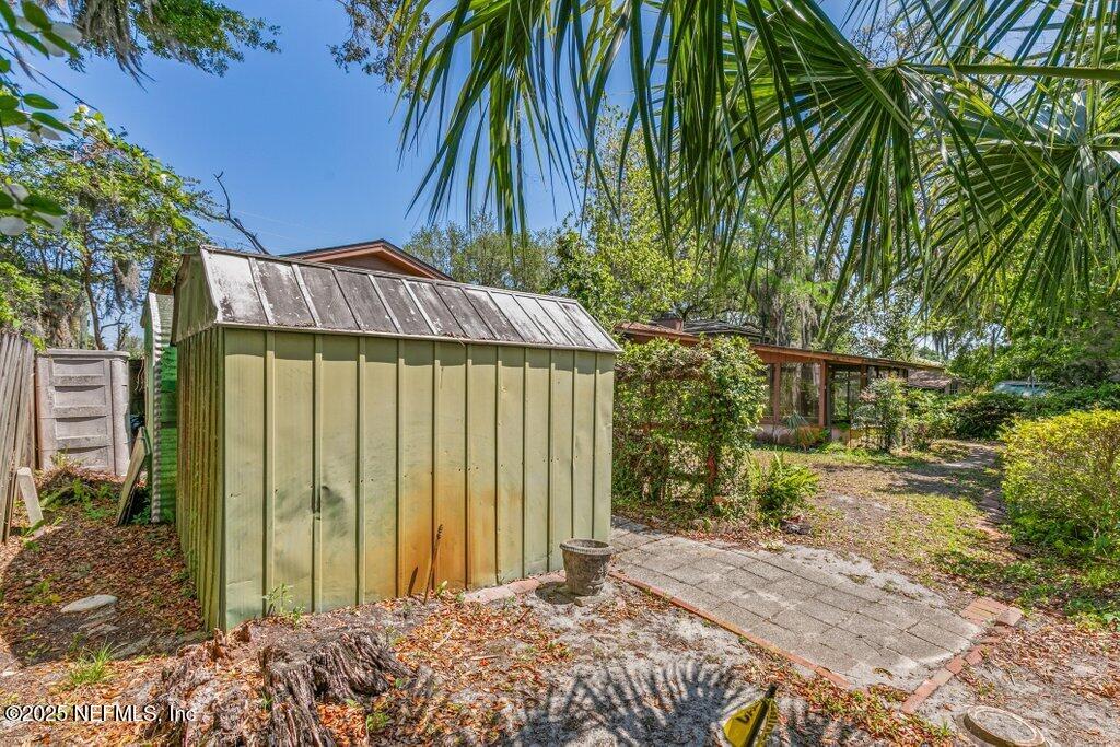 1702 Samontee Road Jacksonville, FL 32211 - Photo 42 of 43 Storage Shed