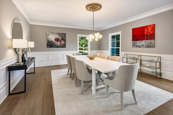 a living room with furniture and window