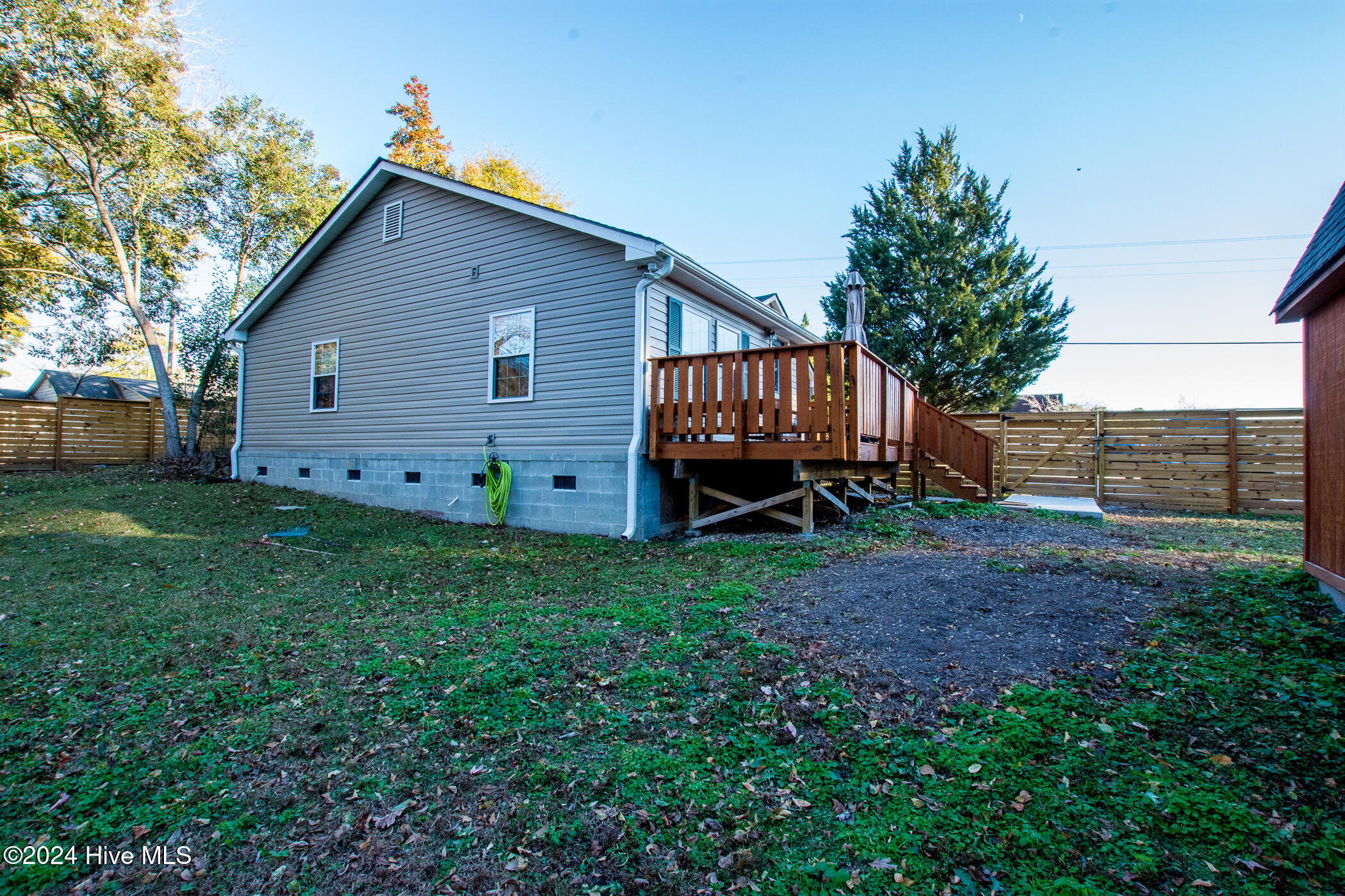 166 Verona Road Jacksonville, NC 28540 - Photo 42 of 52 Fenced in backyard