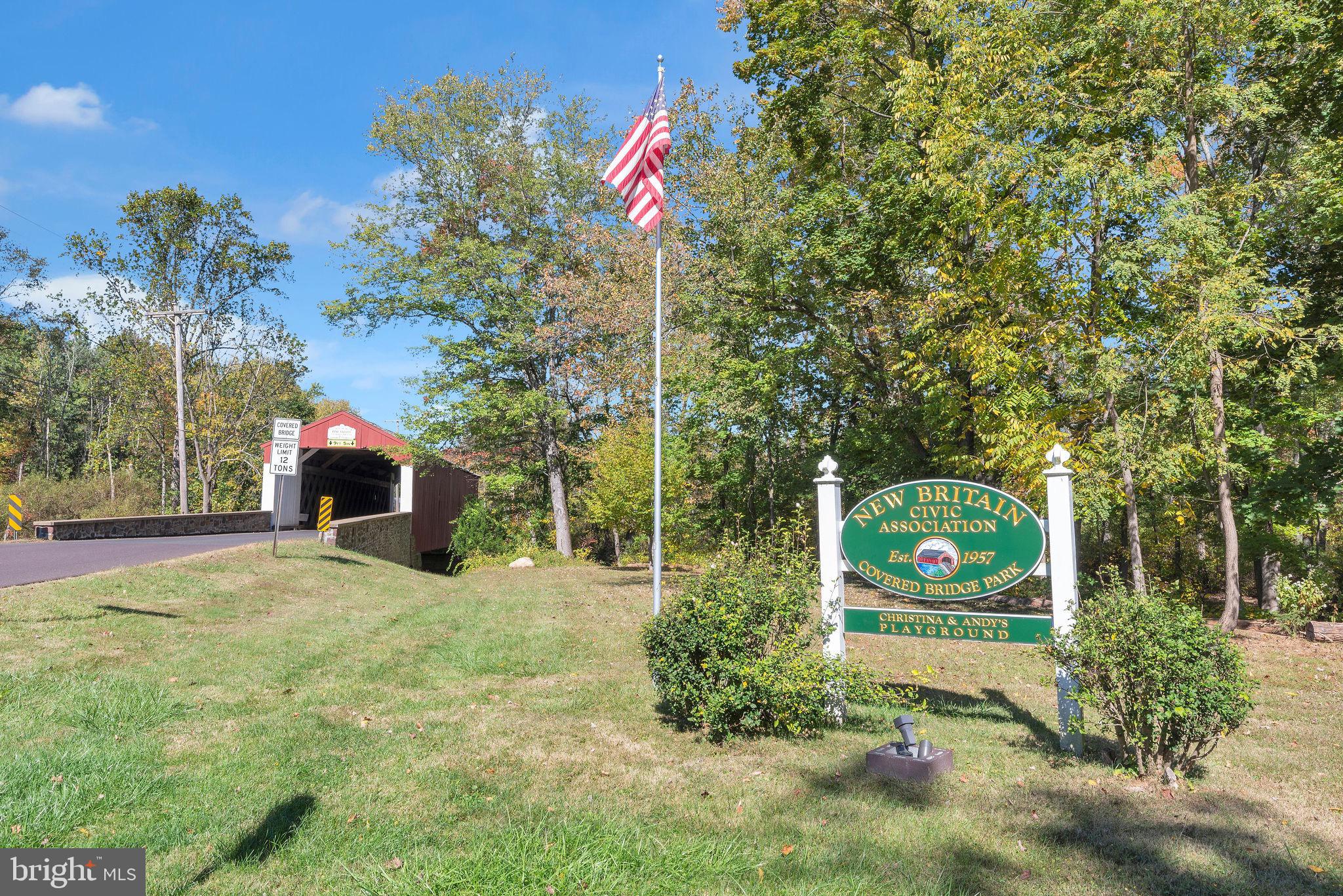 218 Keeley Avenue Doylestown, PA 18901 - Photo 37 of 42 a sign that is sitting in the middle of a yard
