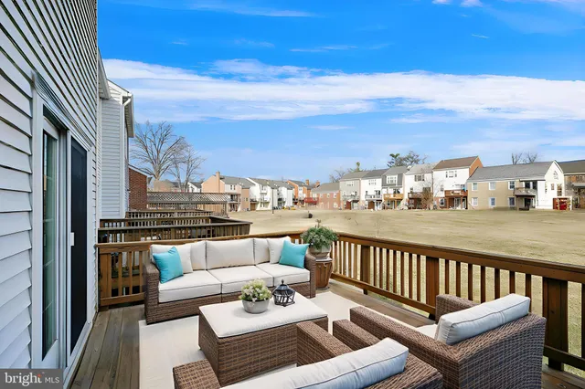 a view of a big yard with a house