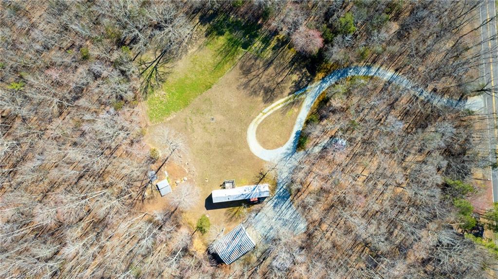 3414 Laws Store Road Hurdle Mills, NC 27541 - Photo 6 of 12 Arial view top close-up 2