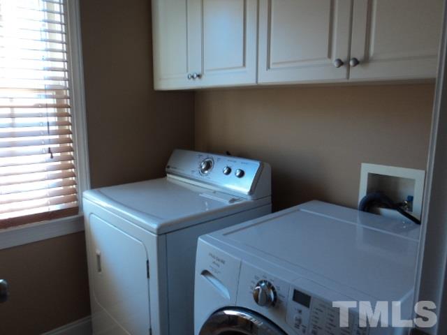 1108 Coram Fields Road Wake Forest, NC 27587 - Photo 15 of 24 a utility room with dryer and washer