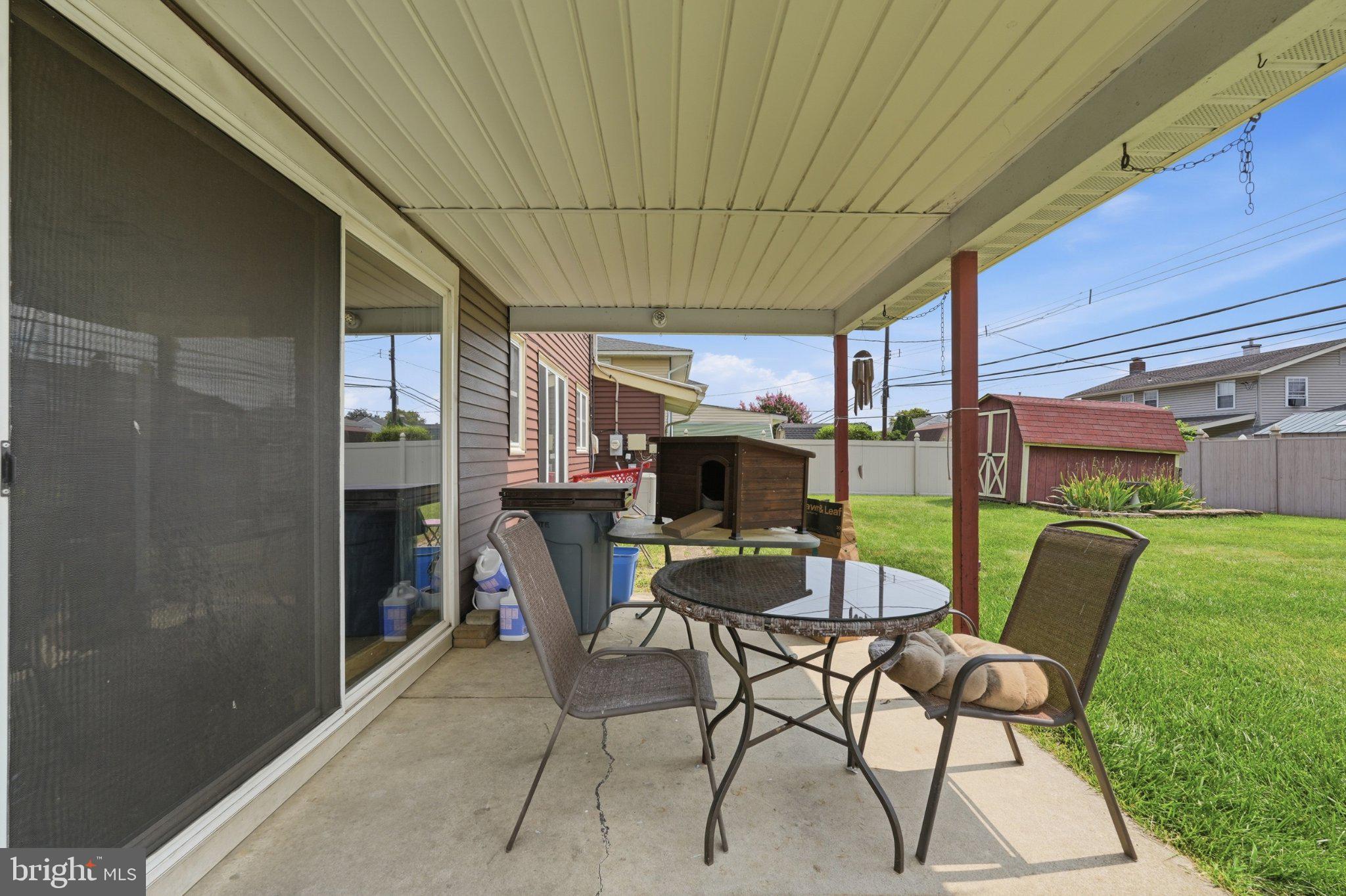 94 Terrace Road Levittown, PA 19056 - Photo 36 of 70 Charming patio for outdoor relaxation.