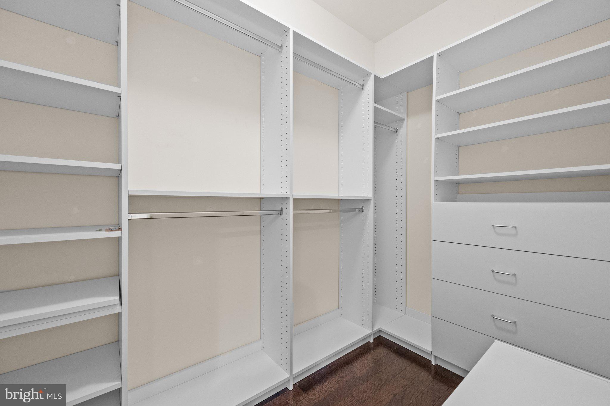 23 David Drive Newtown, PA 18940 - Photo 27 of 44 a view of walk in closet with empty racks