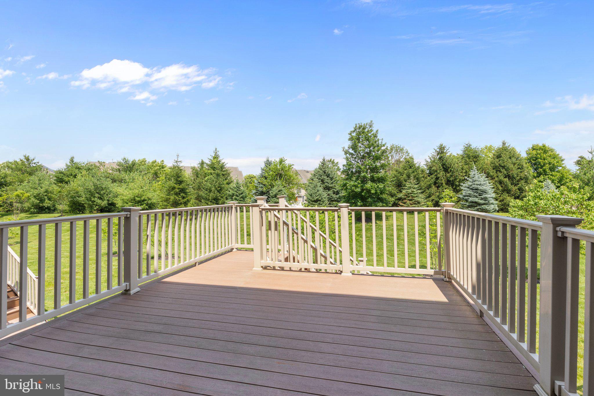 23 David Drive Newtown, PA 18940 - Photo 43 of 44 a view of balcony with wooden floor