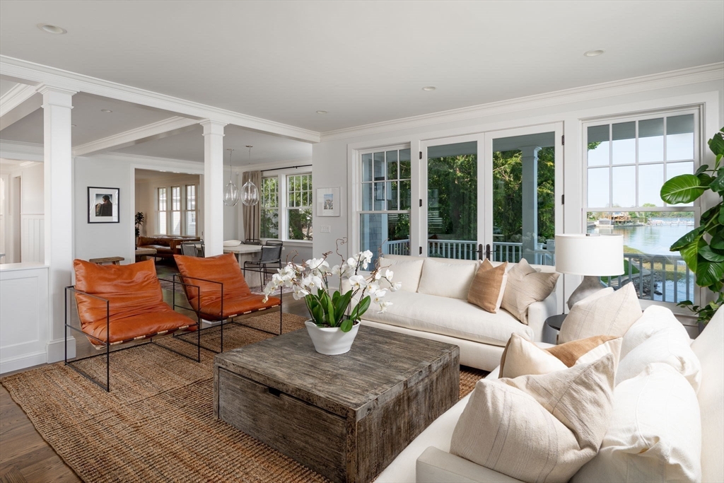 151 Downer Avenue Hingham, MA 02043 - Photo 7 of 19 a living room with furniture and a large window