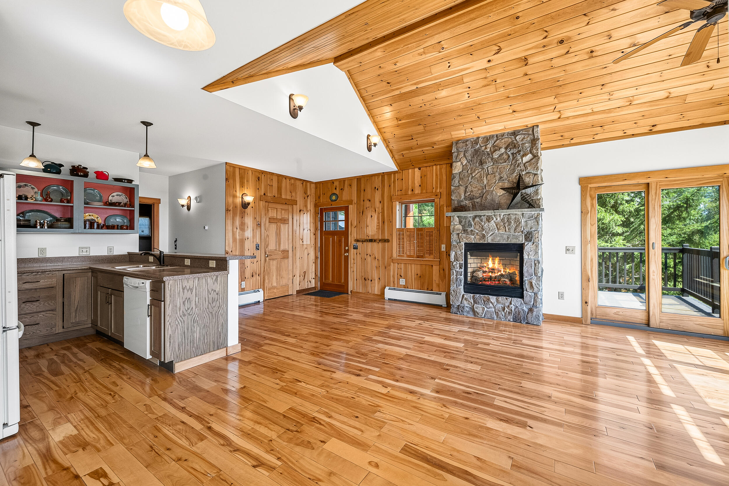 11 Whip Willow Farm Road, Unit 4 Rangeley, ME 04970 - Photo 4 of 35 Kitchen / Entry