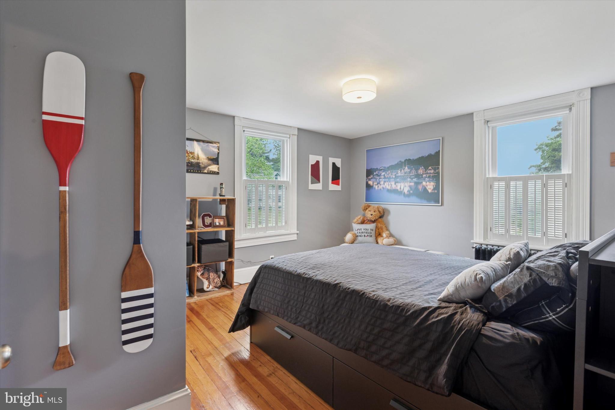 802 Upper Gulph Road Wayne, PA 19087 - Photo 21 of 45 a bedroom with bed and a window