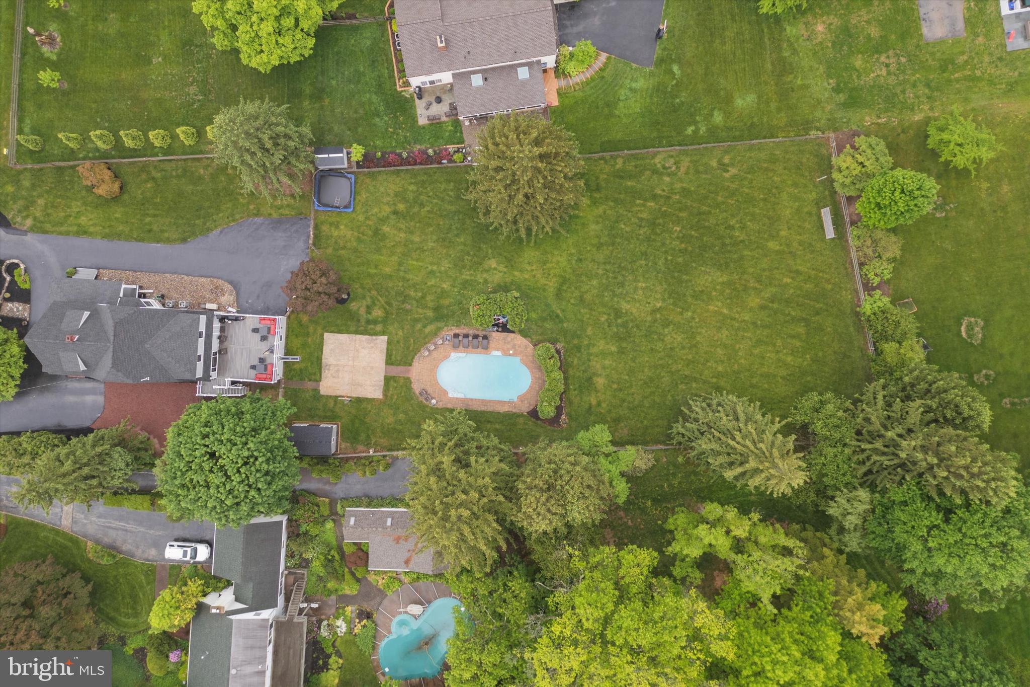 802 Upper Gulph Road Wayne, PA 19087 - Photo 39 of 45 an aerial view of a house with a yard