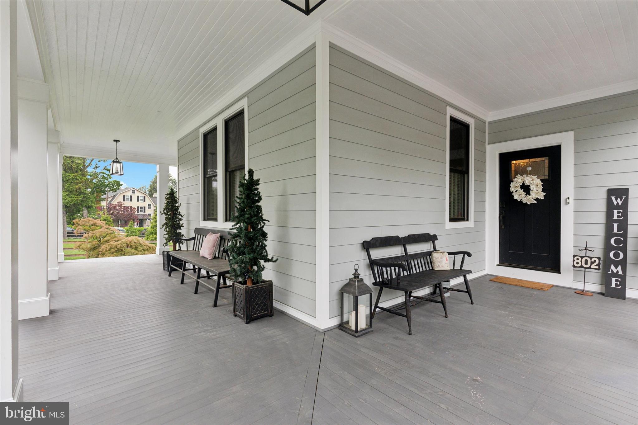 802 Upper Gulph Road Wayne, PA 19087 - Photo 8 of 45 a dining room with furniture and a potted plant