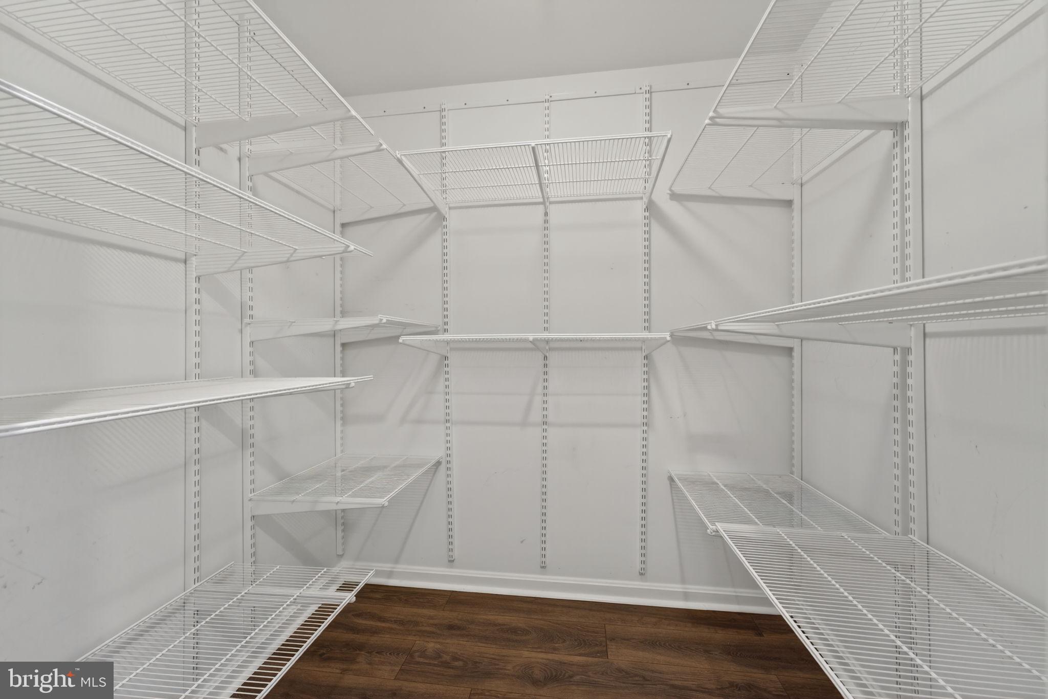 2220 Fairfax Drive, Unit 206 Arlington, VA 22201 - Photo 14 of 25 a view of walk in closet with empty racks