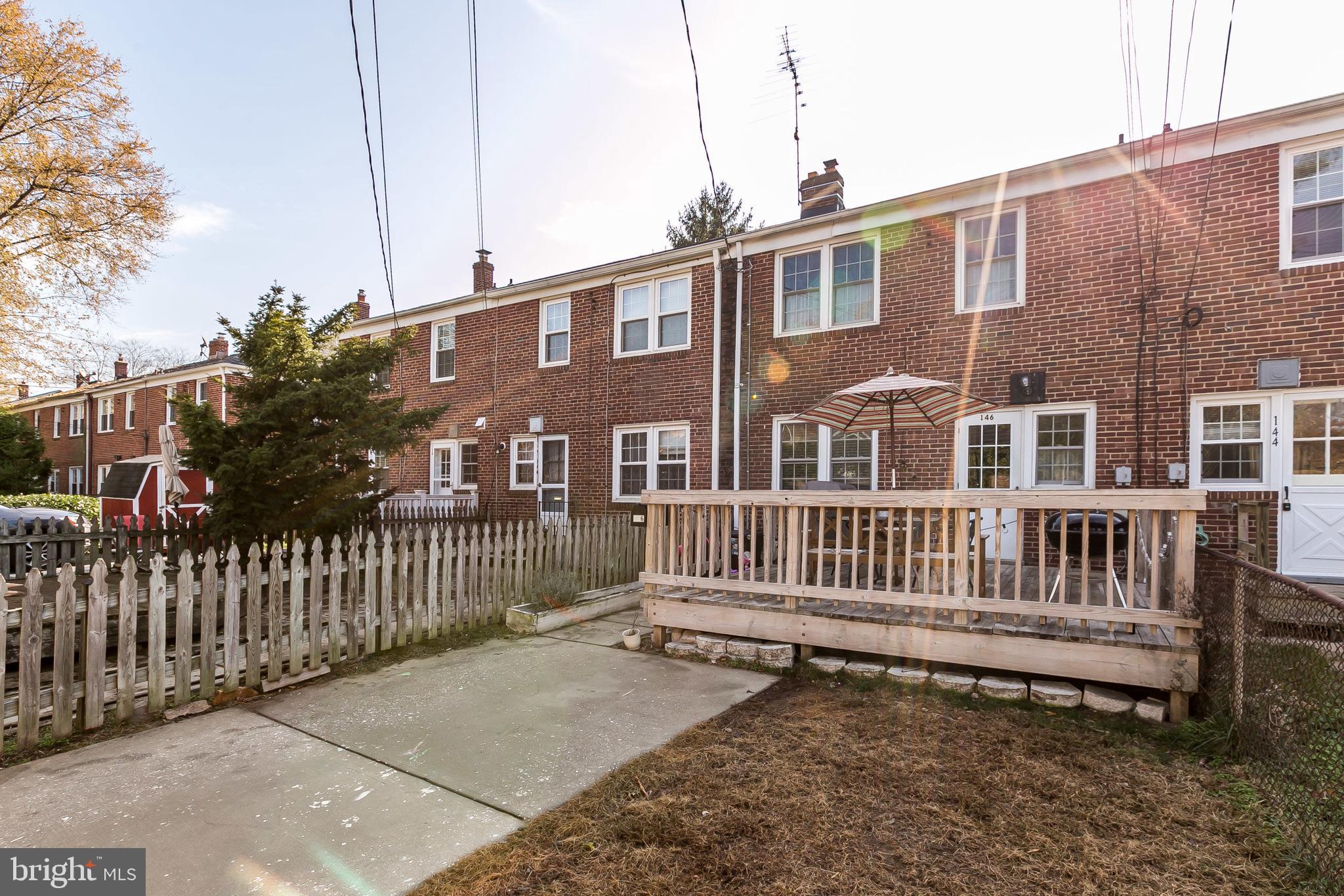 146 Dumbarton Road Baltimore, MD 21212 - Photo 32 of 32 Backyard and deck