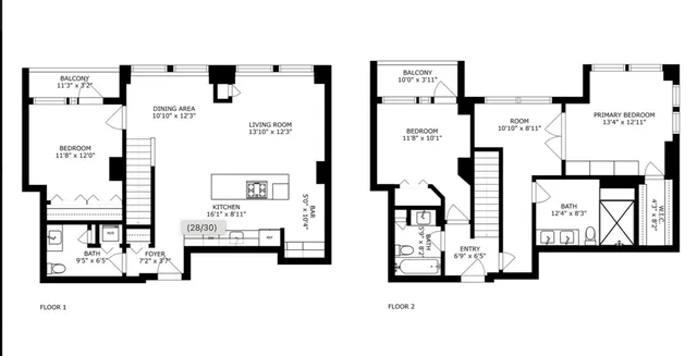 a picture of a floor plan