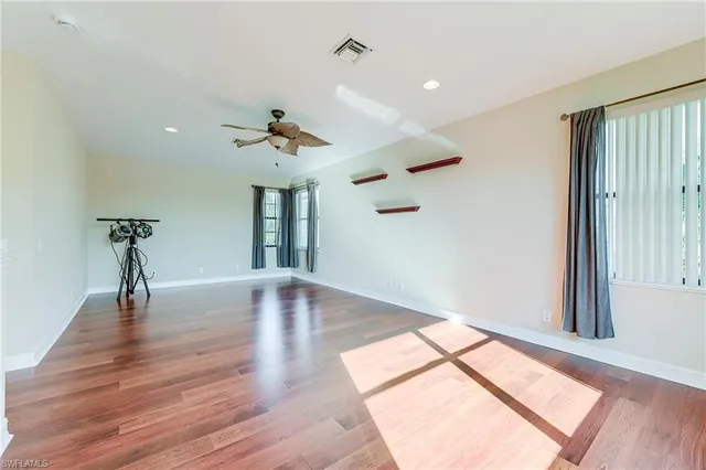 a view of an entryway with a window