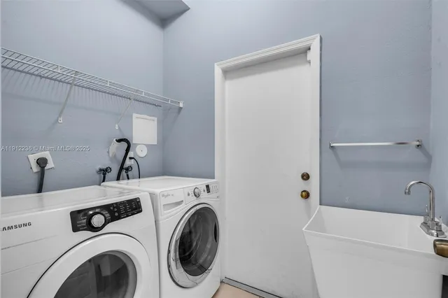 a view of a hallway with entryway