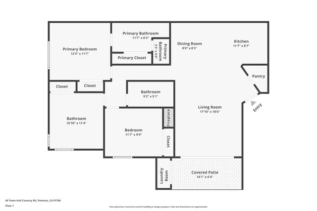 $458,000 | 49 Town And Country Road, Pomona, CA 91766