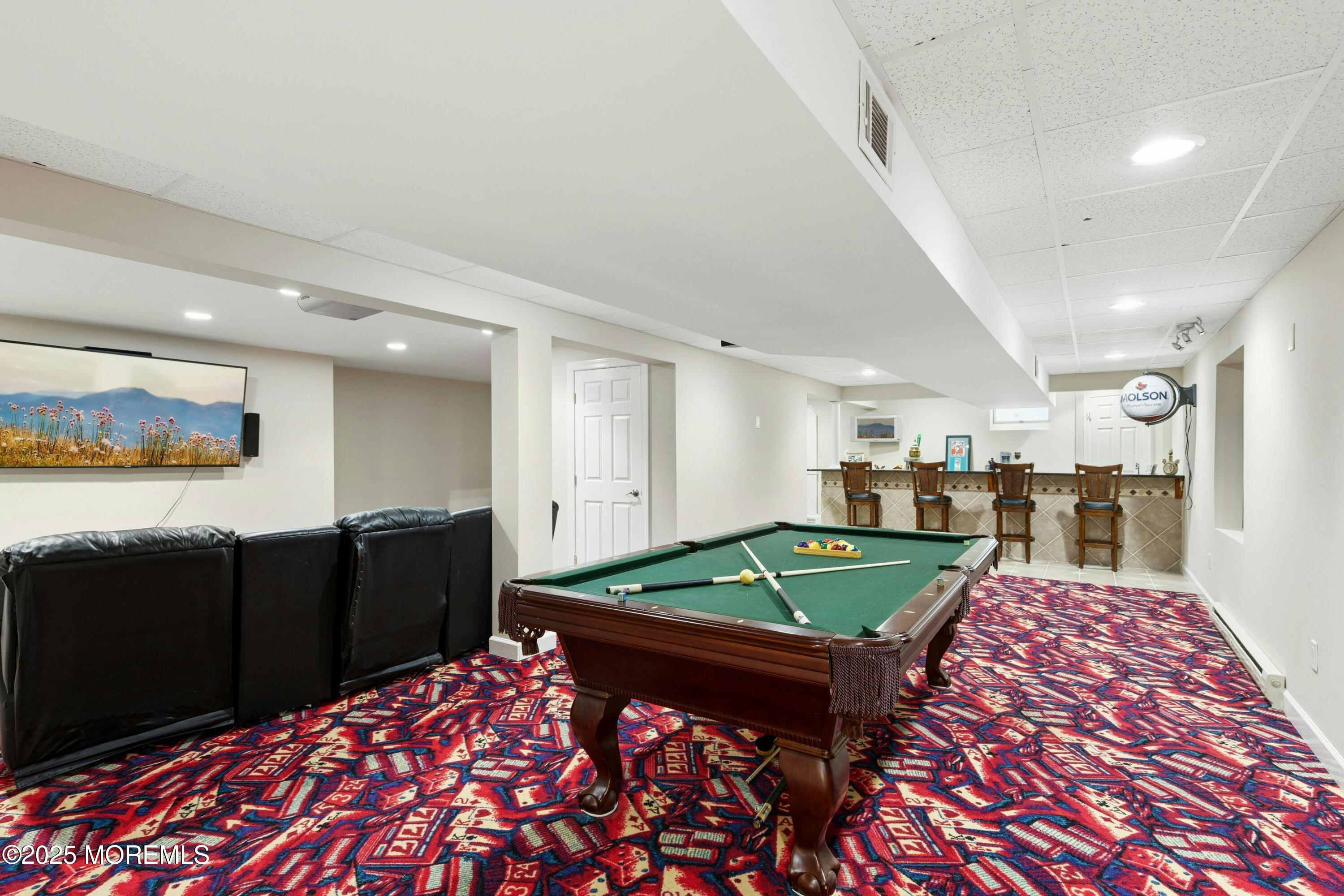 7 Topaz Drive Jackson, NJ 08527 - Photo 34 of 51 a living room with furniture and kitchen view